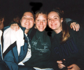 marsha, shelley, and me at plano east