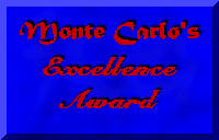 Monte Carlo's Excellence Award