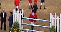 Royal Horse Show, before relay jumping.