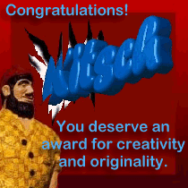 kitsch award