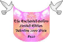 Valentine's Day 2000 Pixie Certificate