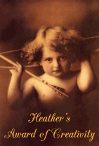 Heathers award of creativity