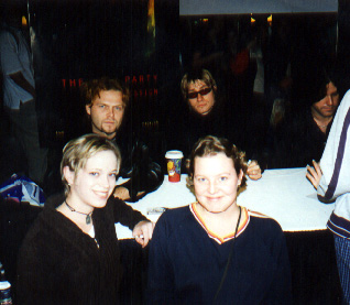 me, yvonne and the tea party