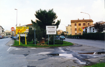 Bivio tra Riglione e Oratoio, zona Pisanello