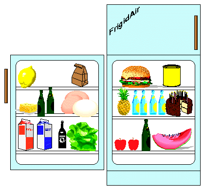 Refrigerator Image Map