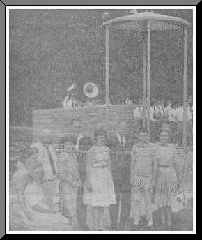 Dedication of Princess Otahki Memorial - 1962 - Bushyhead Family