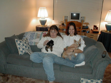 Me and my roomate and the Dogs