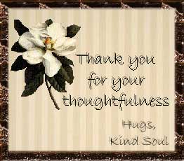 Thank you From Kind Soul!