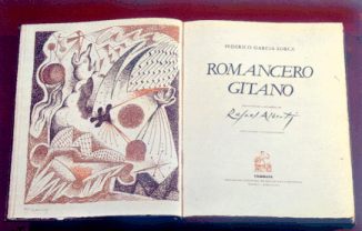 "Romancero Gitano" - Aguafuertes de R. Alberti .