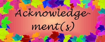 Acknowledgement LogO