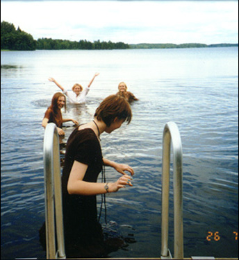 Saatiin spontaanisti pikku idea...:)