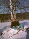 skiing