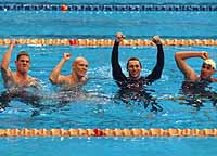 The Victorious Australian Team