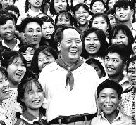 Chairman Mao Zedong Consoles Some Of The Disgraced Athletes. Soon After This Photo Was Taken, The Athletes Were Executed By Communist Firing Squad