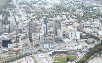 Downtown Winnipeg & Canwest Global Park