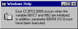 Error