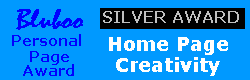 Blubook's Silver Award---woo-hoo! Thanks Bluboo! =)