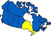 Map of Canada