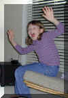 Heather acting surprised