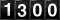 1300