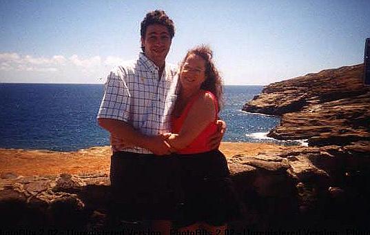 Cary and Robyn enjoying Hawaii