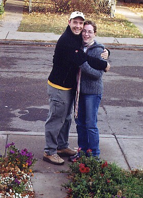 Dean and Kelly Ann in Edmonton, October 2003