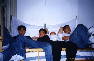 Mike, Me, Justin and Howard