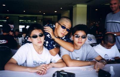 Me, Matt and Joseph at IASAS X-Country @ Bangkok