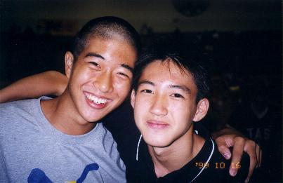 Me and Matt at IASAS X-Country @ Bangkok