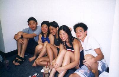 Justin, Marge, Irene, Tiff and me at USC