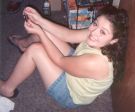 Courtney chillin at ground level