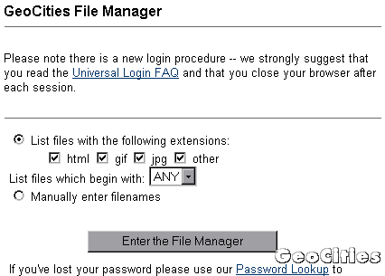 File Manager Screen Shot