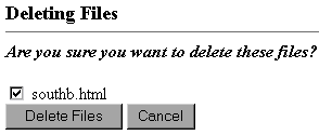 File Manager Screen Shot