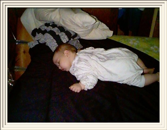 Michaela asleep