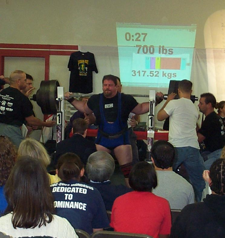 700 LBS Squat
