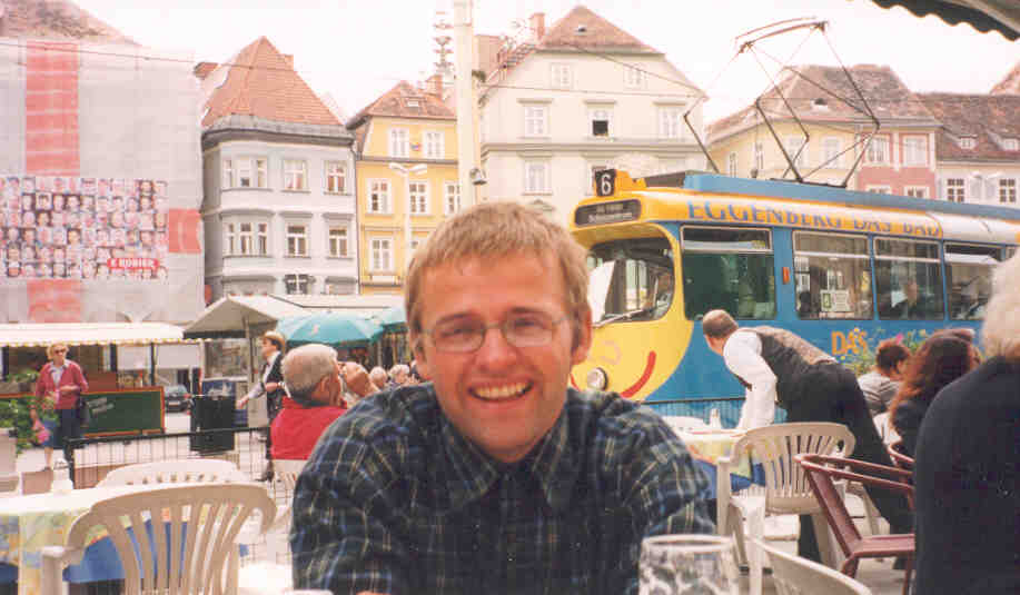 Hans Erik i sterrike, sommeren 1999.