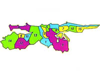 Mapa del Edo. Sucre