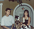 Henrique e M�nica, com Kiko e Toby!