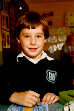 A photo of me at the age of 6