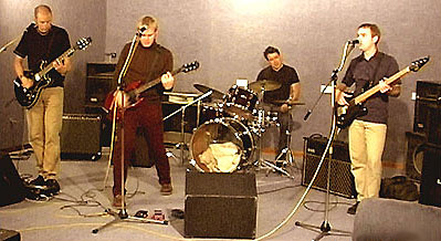rehearsals at Warwick Hall �D Hardacre 1999