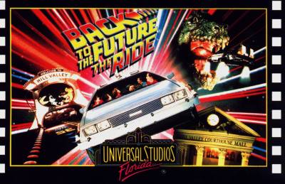 Univ Studios back to the future