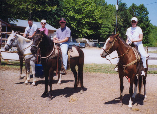 Horse back riding
