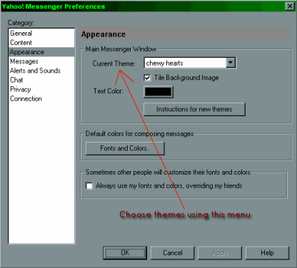 Yahoo! Messenger Skin
