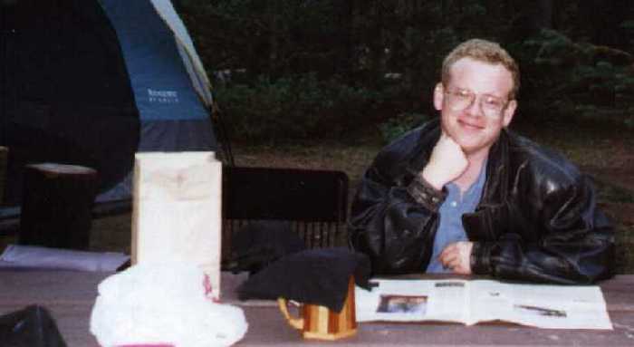 At our Campsite