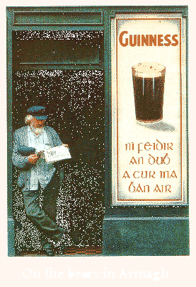 Outside the pub
