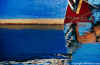A boat's reflection in Nyon