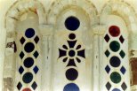 The windows were beatiful in their simplicity