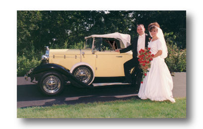 Vintage Wedding Car