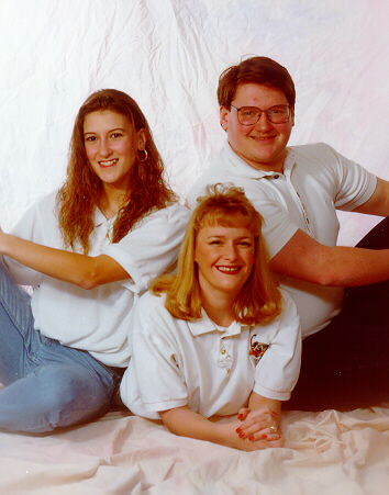 Melissa, Angie and David