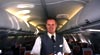On drink trolley in an Boeing 737